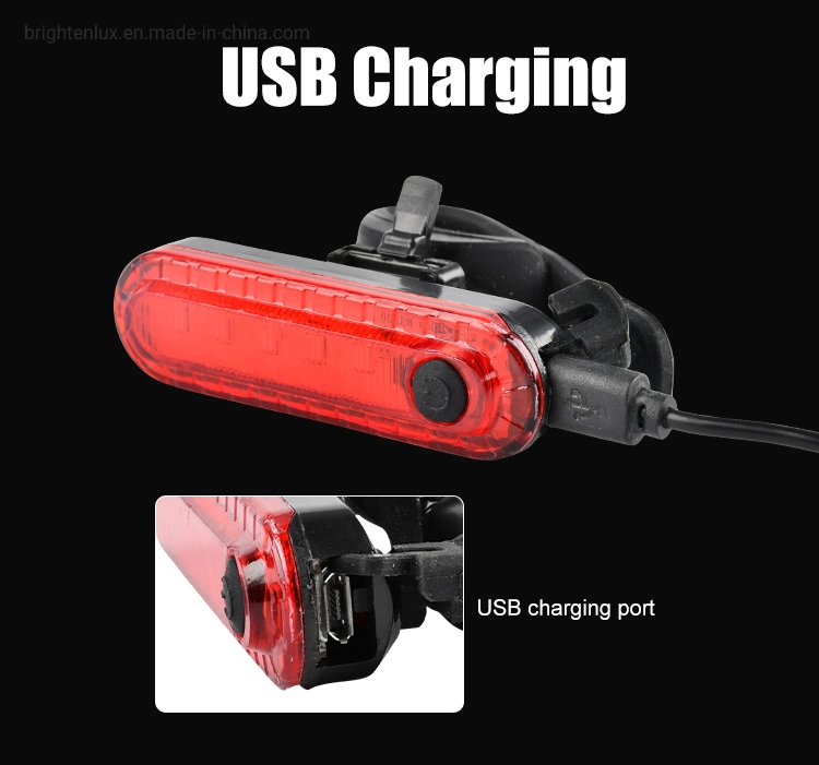 Brightenlux Wholesale Best High Quality Red Light Plastic Waterproof LED Bike Rear Light Taillight