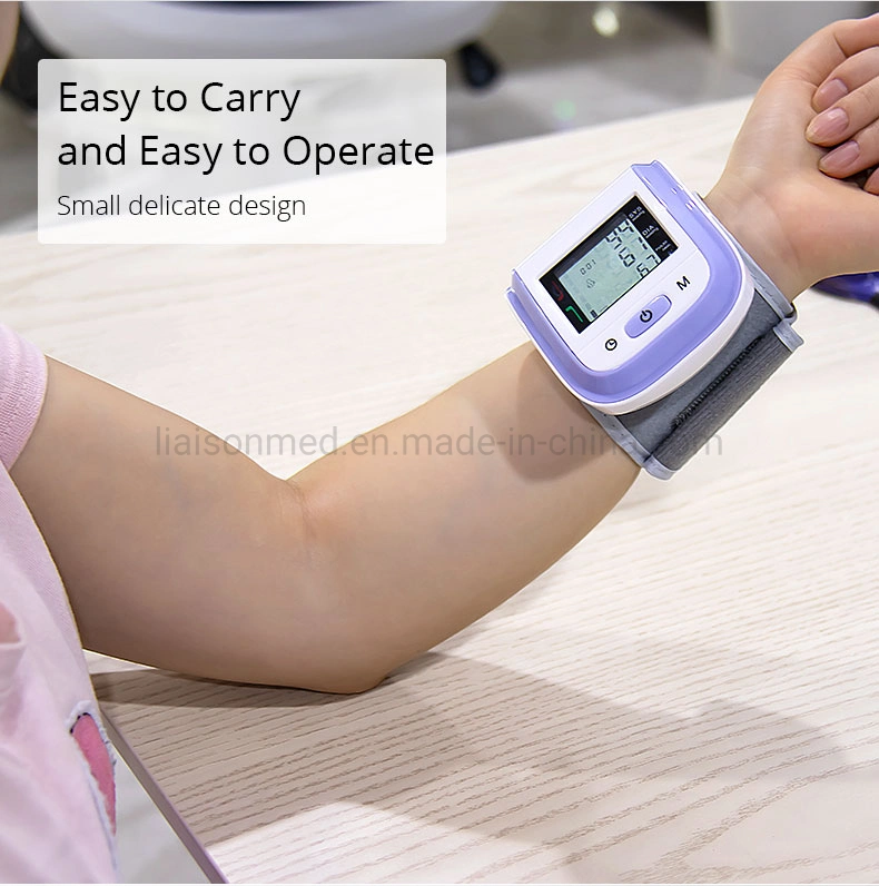 Mn-Bp003 Heart Beat Rate Pulse Measure Meter Health Arm Blood Pressure Monitor