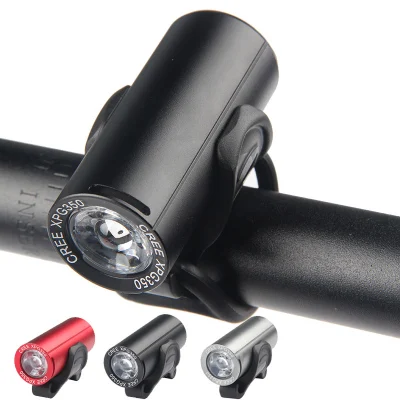 USB wiederaufladbarer Fahrrad-Frontscheinwerfer mit CREE-LED-Licht