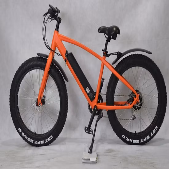 26 Zoll Fat Tire Elektrofahrrad PAS Assistant Bike Lithiumbatterie 48V13ah, 624wh männliches Mountainbike