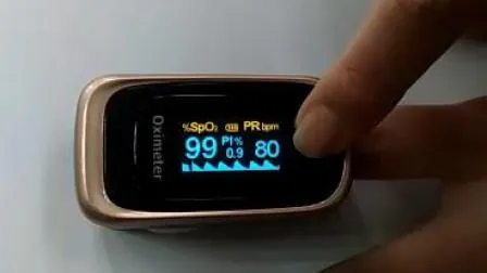 SpO2-Herzfrequenzmonitor Blutsauerstoffsättigungsmonitor Oximet Puls Oximet Fingerspitzenoximeter-Monitor