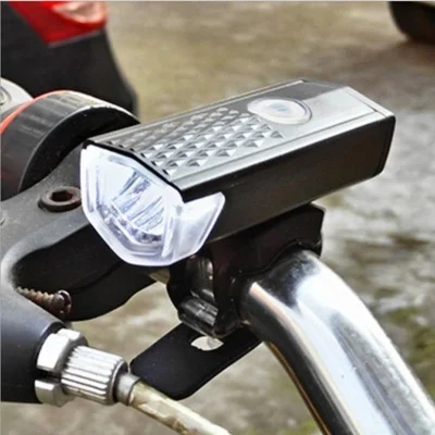 Fahrradlicht USB wiederaufladbar 300 Lumen 3 Modi Fahrradlampe Licht Frontscheinwerfer Esg16723