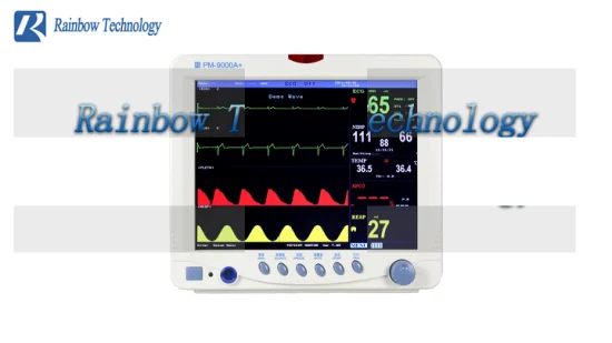 China Lieferant Vital Sign Delivery Schnelle medizinische Diagnosegeräte Patientenmonitor