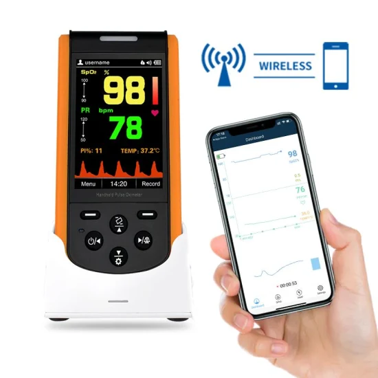 Handpulsoximeter, tragbares SpO2, pädiatrische Pulsoximeter, Oximeter für Kinder, digitales Oximeter, Herzfrequenzmonitor