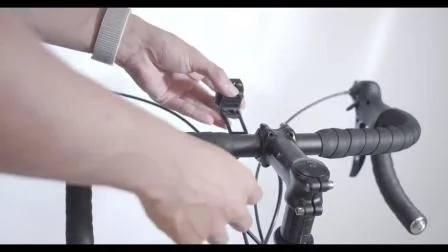 USB wiederaufladbare Rücklicht-Scheinwerfer-Sicherheitsset, Warnung, blinkendes Fahrrad-Rücklicht